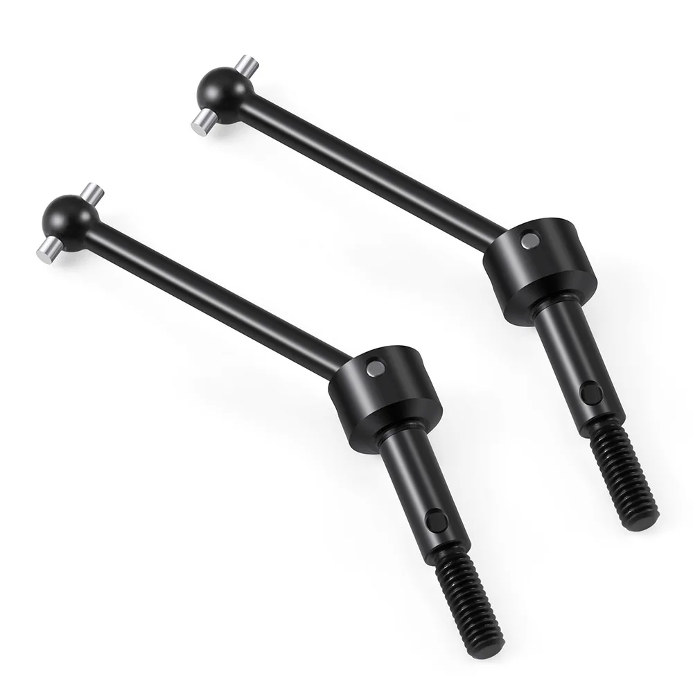 AXSPEED 2Pcs Steel Front Rear CVD Shaft for Tamiya TT02 1/10 RC Drift Car Upgrade Parts