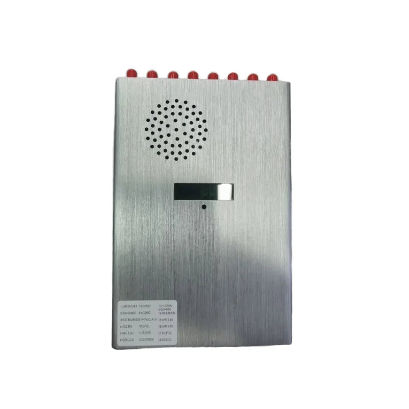 كاشف إشارة محمول مع هوائيات متعددة احترافية مخصصة 28 هوائيًا