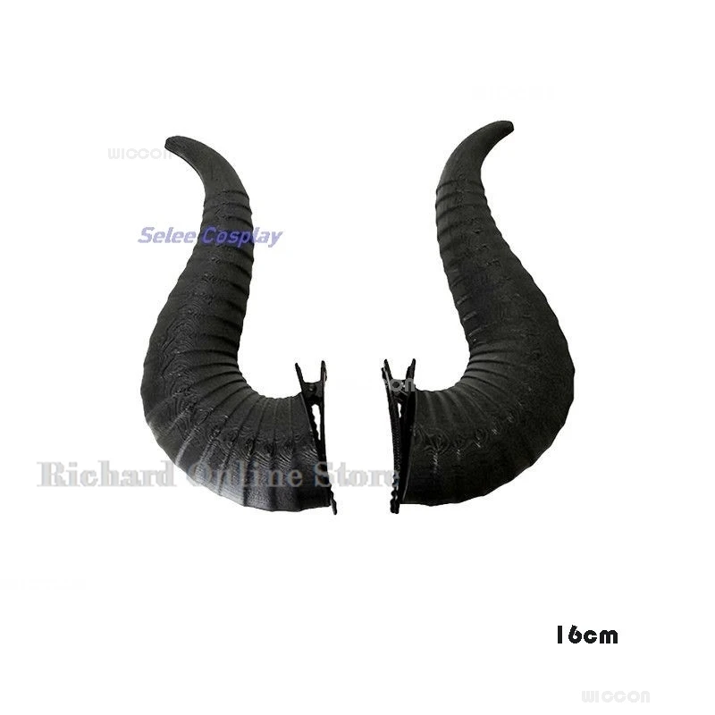 Lute Wig Angel Cosplay Costume Demon Horns Halo Hotel Cosplay Halloween Carnaval Fancy Party Silver Anime Cosplay Prop