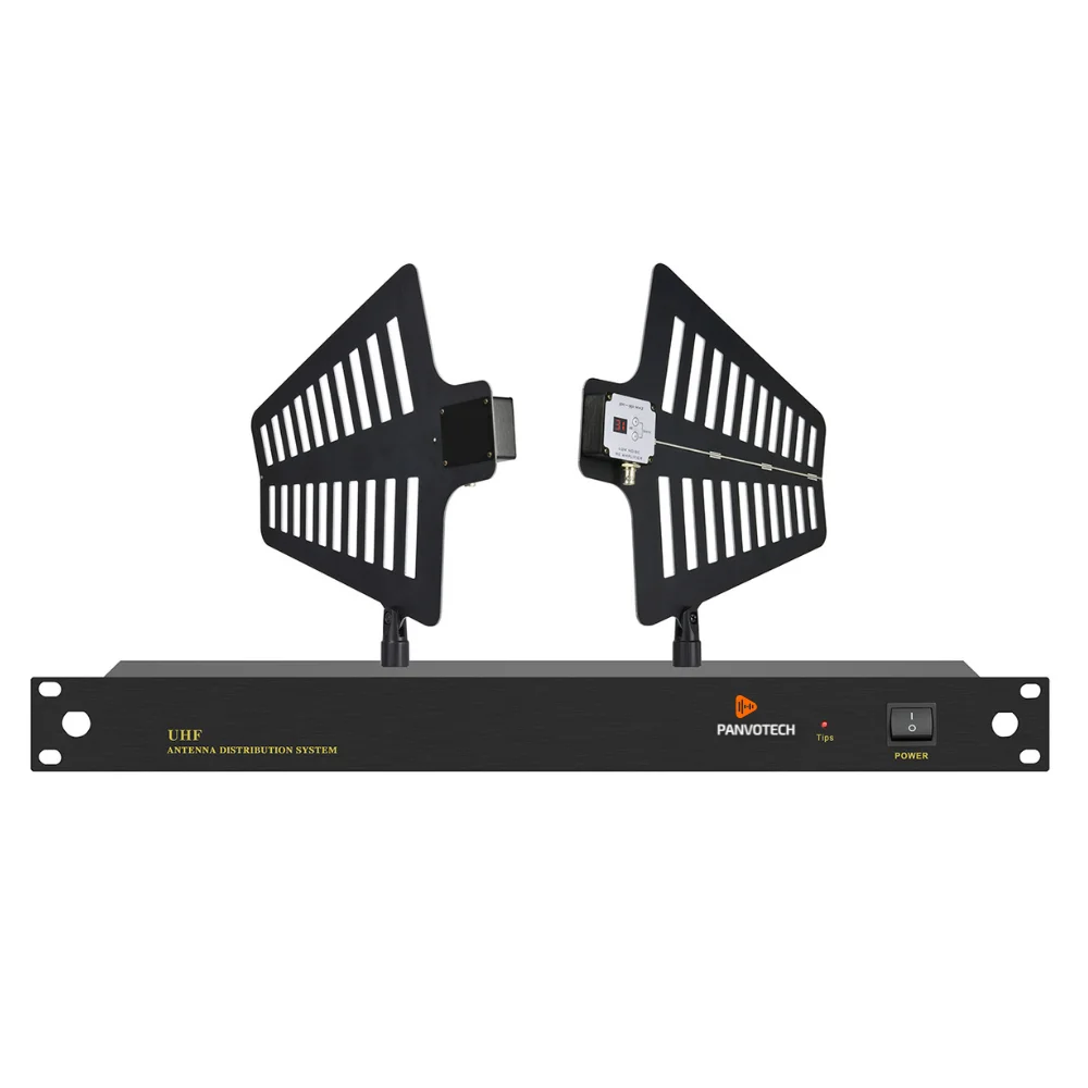 

Professional Ultra-wide UHF Antenna Booster Wireless Microphone Antenna Distribution Amplifier System UA844 UA845