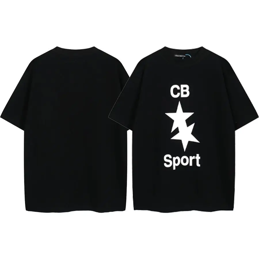 

Street Trend Brand Cole 25SS Buxton London Limited Alphabet Printed Men's and Women's Loose Casual Short Sleeve Cotton T-Shirt