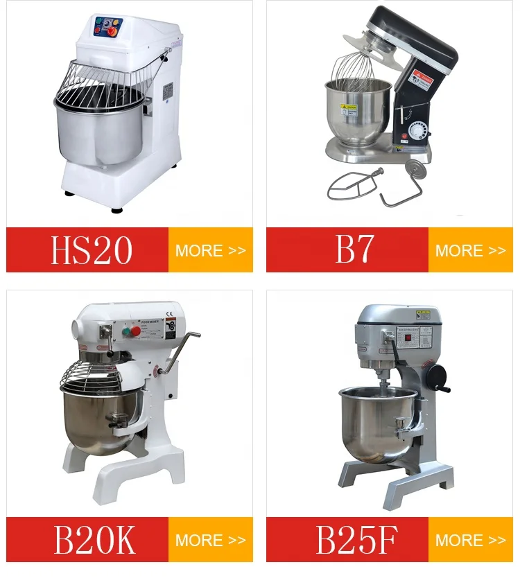 Dough Mixer Industrial Electric Machine Bakery Kitchen