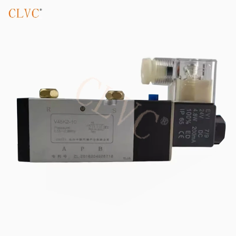 

Pneumatic solenoid valve V45K2-10 DC24V air valve assembly with AC220V valve reversing valve for liquor and water trucks