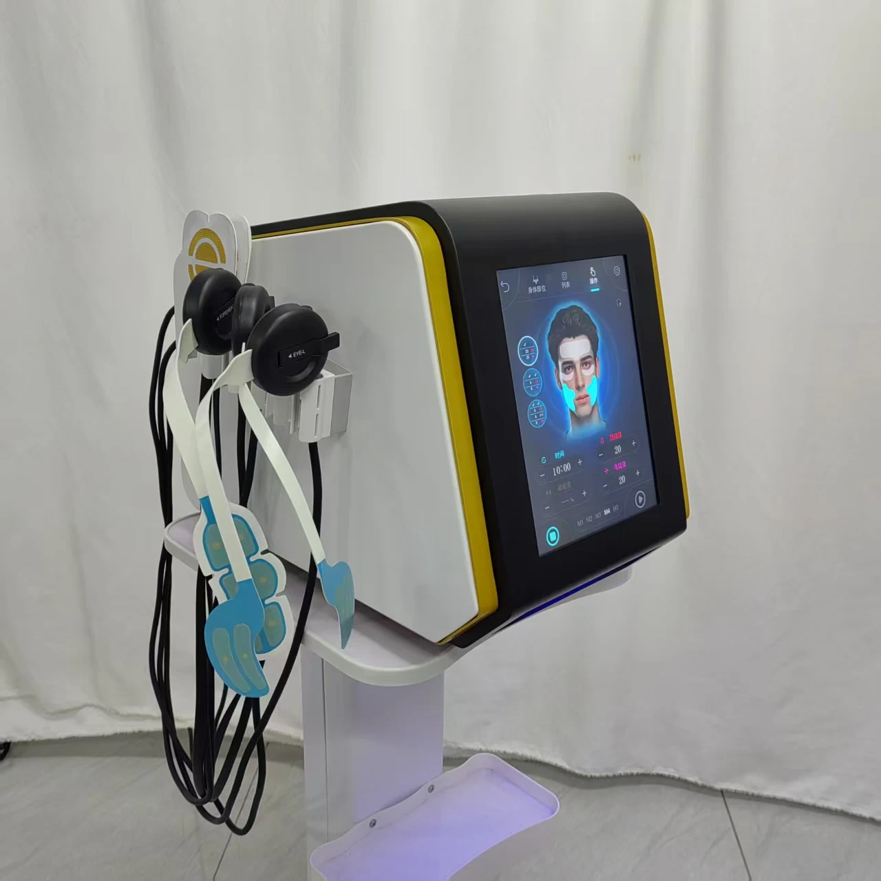 2025 EMS RF フェイスリフティングマシンアンチエイジング顔の筋肉刺激装置スキンリフト引き締めマシン顔の筋肉美容機器