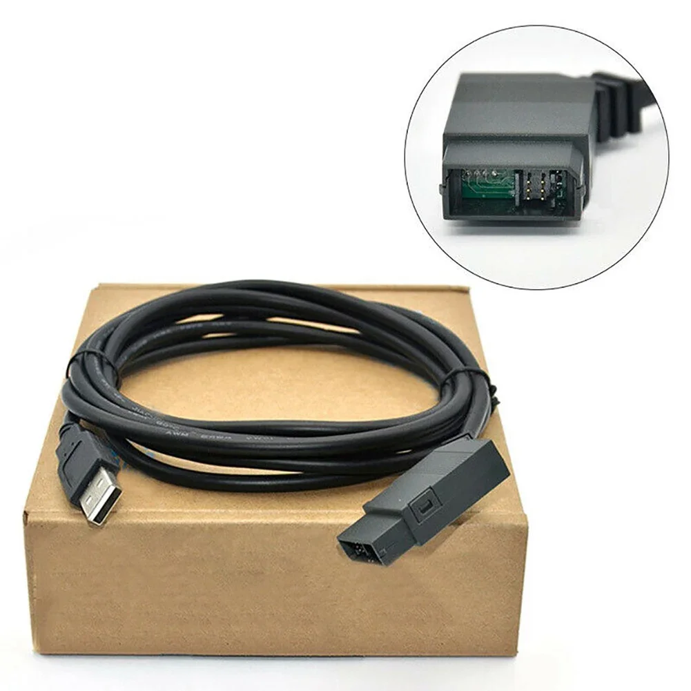 

Кабель для программирования ПЛК LOGO USB-КАБЕЛЬ для Siemens LOGO 6ED1 057-1AA01-0BA0 Черный кабель для программирования ПЛК Электрические провода