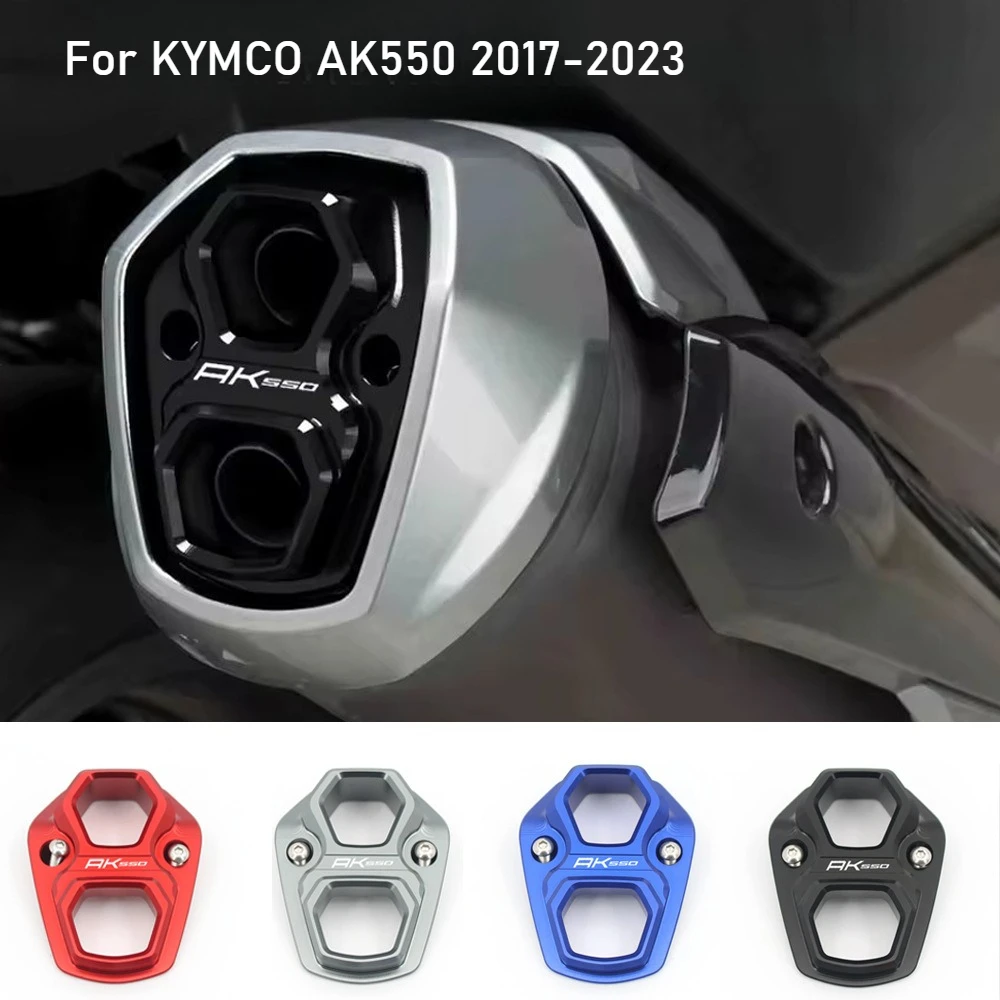 For KYMCO Ak550 PREMIUM Accessories 2023 2022 2021 2018 2017 AK550 AK 550 Motorcycle Exhaust Cover Exhaust Pipe Rear Trim Cover