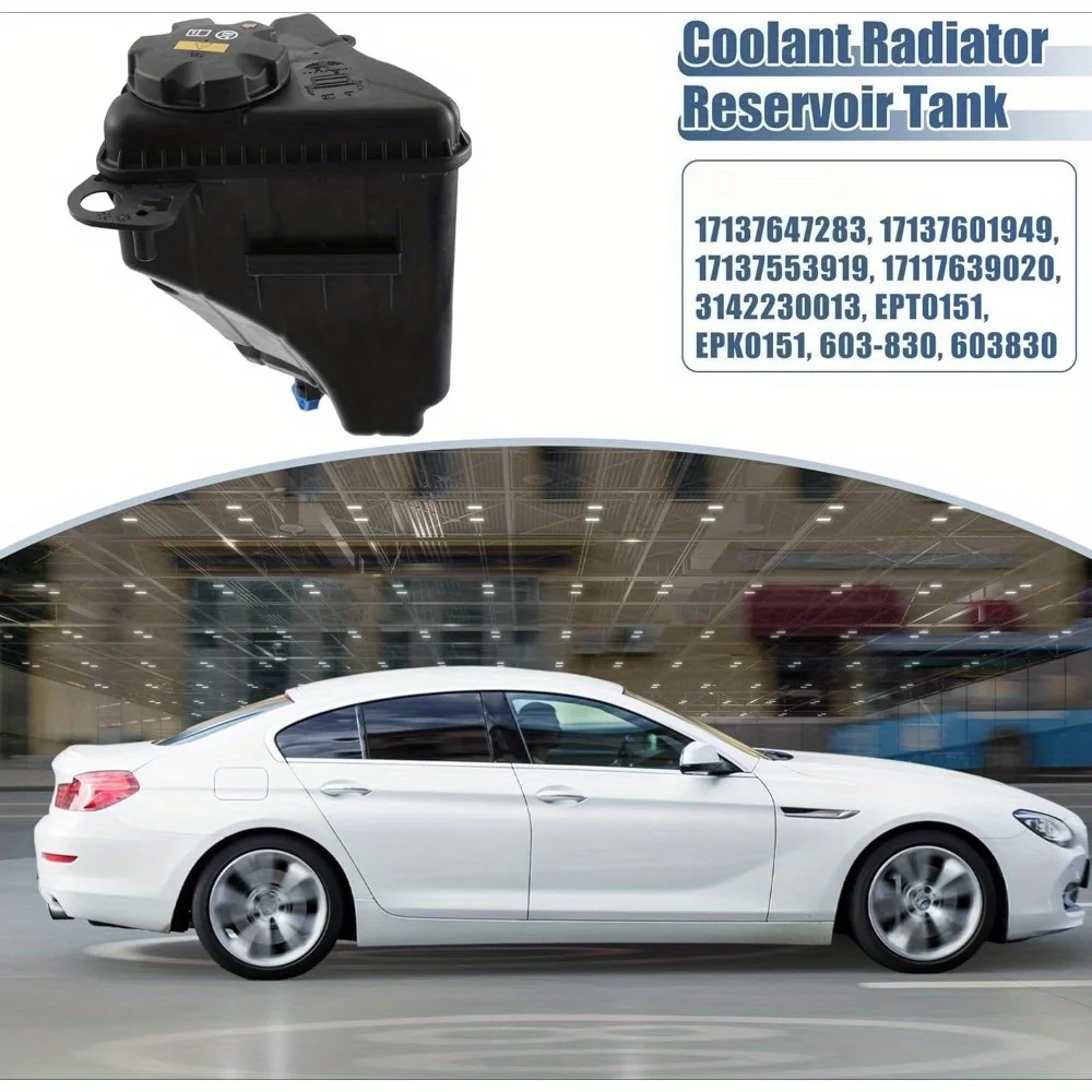 

17137647283 Расширительный бачок радиатора охлаждающей жидкости с крышкой и датчиком для BMW 640i Gran Coupe