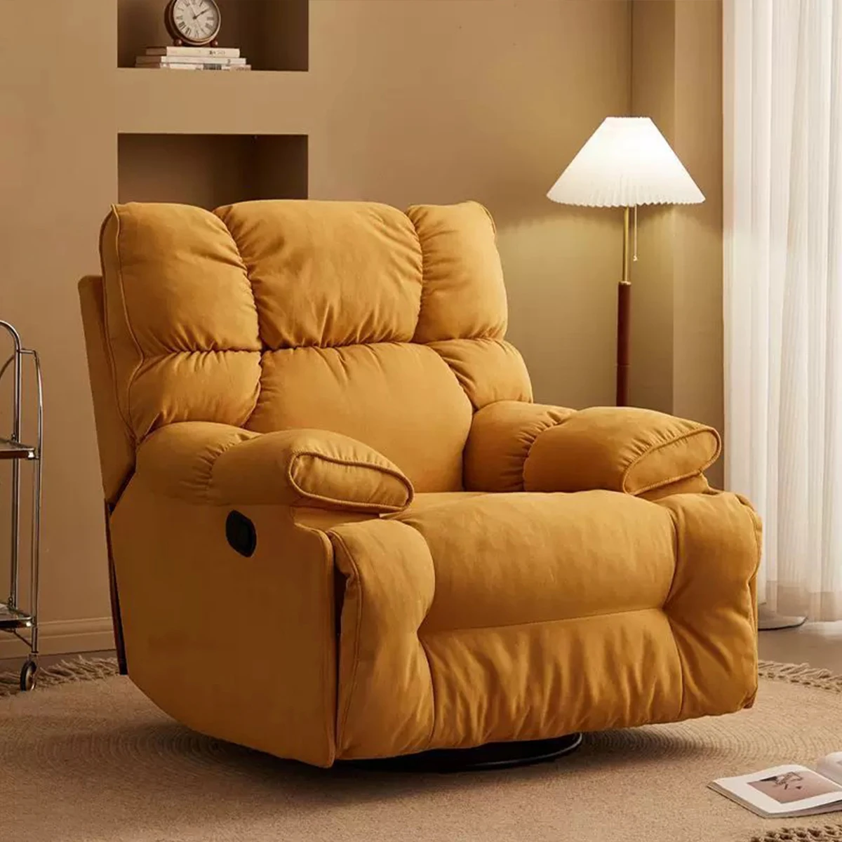 Quite soft cloud electric Louinge chair hot modern leisure recliner living room chair high-end popular single sofa chair