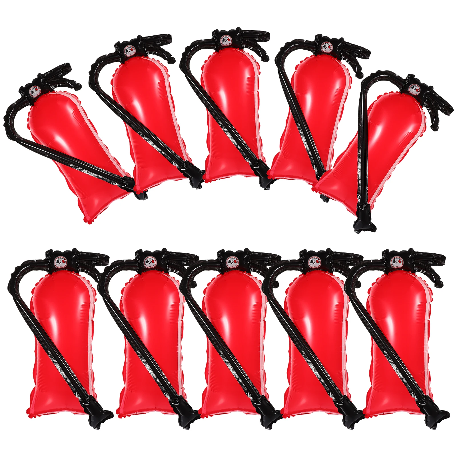 

10 Pcs Fire Extinguisher Balloon Equipment Estinguisher Aluminum Decoration Decorate Party Balloons Foil Shape Bride
