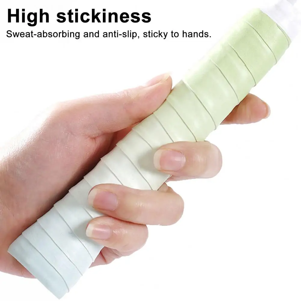 120cm Tennis Racket Grip Tape Precut Dry Feel Tennis Overgrip Tape Anti-slip Racquet Wrap For Tennis Pickleball Badminton Handle