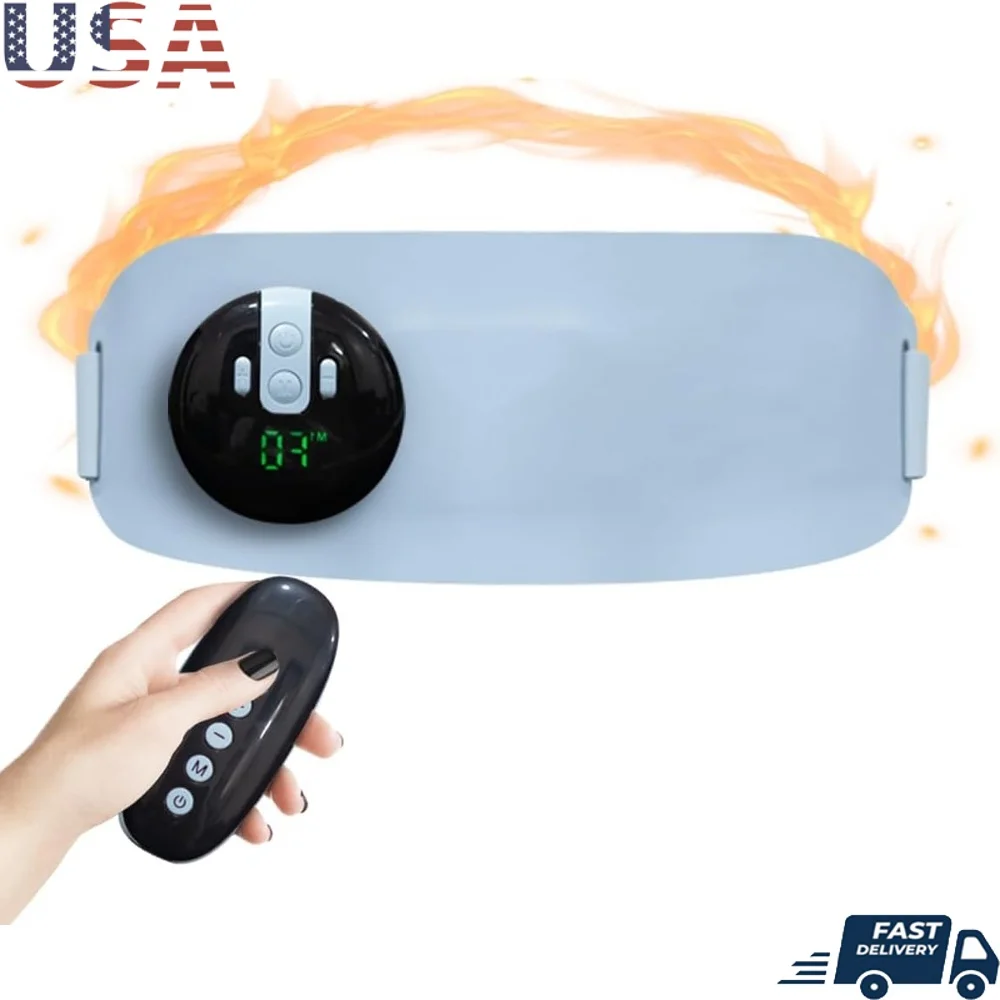 

Перезаряжаемая беспроводная грелка Эргономичный дизайн Облегчение боли в спине Менструальные спазмы Регулируемый ремень Портативный мягкий дышащий