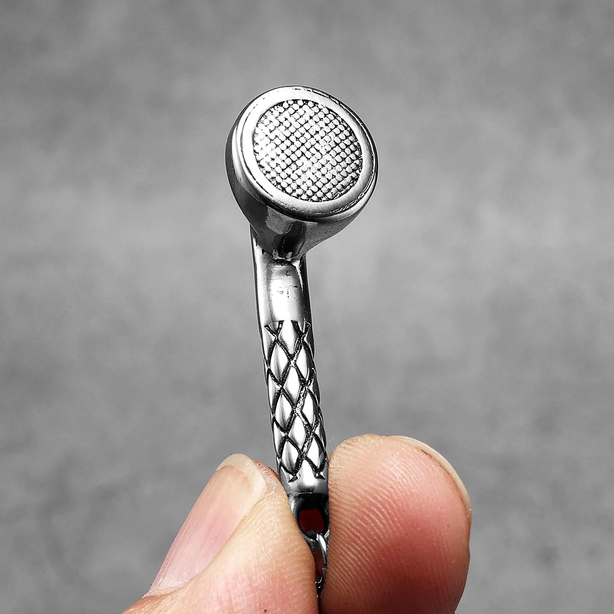 Wired Earphones Men Necklace With Pendant Stainless Steel Jewelry for Male Women Punk HipHop Fashion Accessories Gifts Wholesale
