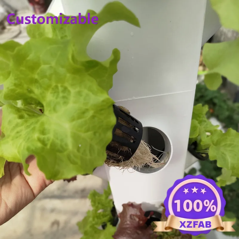 Factory Direct 2026 28-Hole hydroponic tower, soilless cultivation, aerosol cultivation planting equipment, home vegetable plant