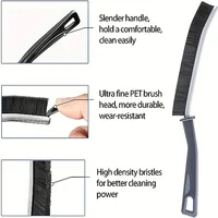 Window Cleaning Heand Brush Cleaner Cleaning Brushes for Home Hard-Bristled Tile Joints Crevice Gap Cleaning Tools Accessories 3