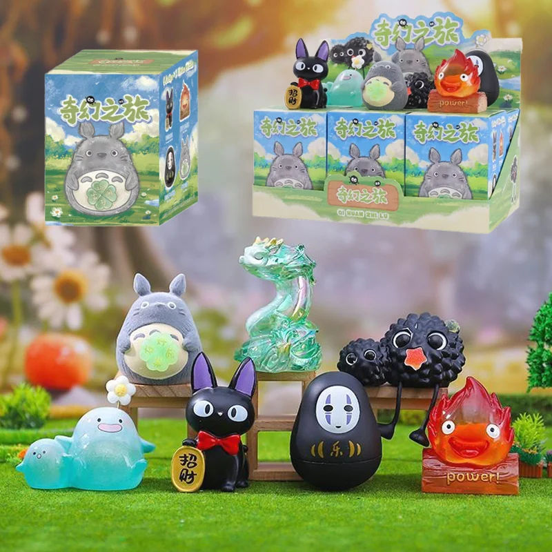 

Hayao Miyazaki Fantasy Journey Blind Box Elf Night Light Anime Figure Trendy Ornament Creative Decoration Mystery Toy Birthday