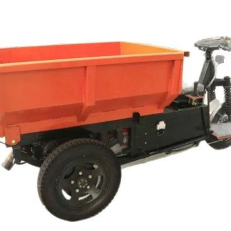 Mine engineering tricycle Mining pull cargo dump truck Double beam load-bearing type tricycle equipment quotation