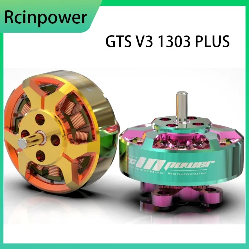 4 PCS RCinpower GTS V3 1303 PLUS brushless motor for 2 inch circle plane DJI O3 Mapper