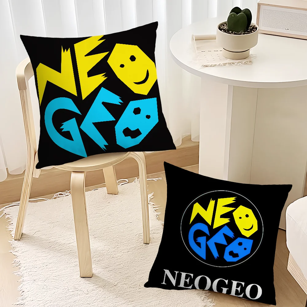 غطاء الوسادة n-Neo وسادة عصرية ناعمة مريحة كيس جيو لأريكة غرفة المعيشة ديكور المنزل n-Neogeo S-SNK أغطية حماية #3