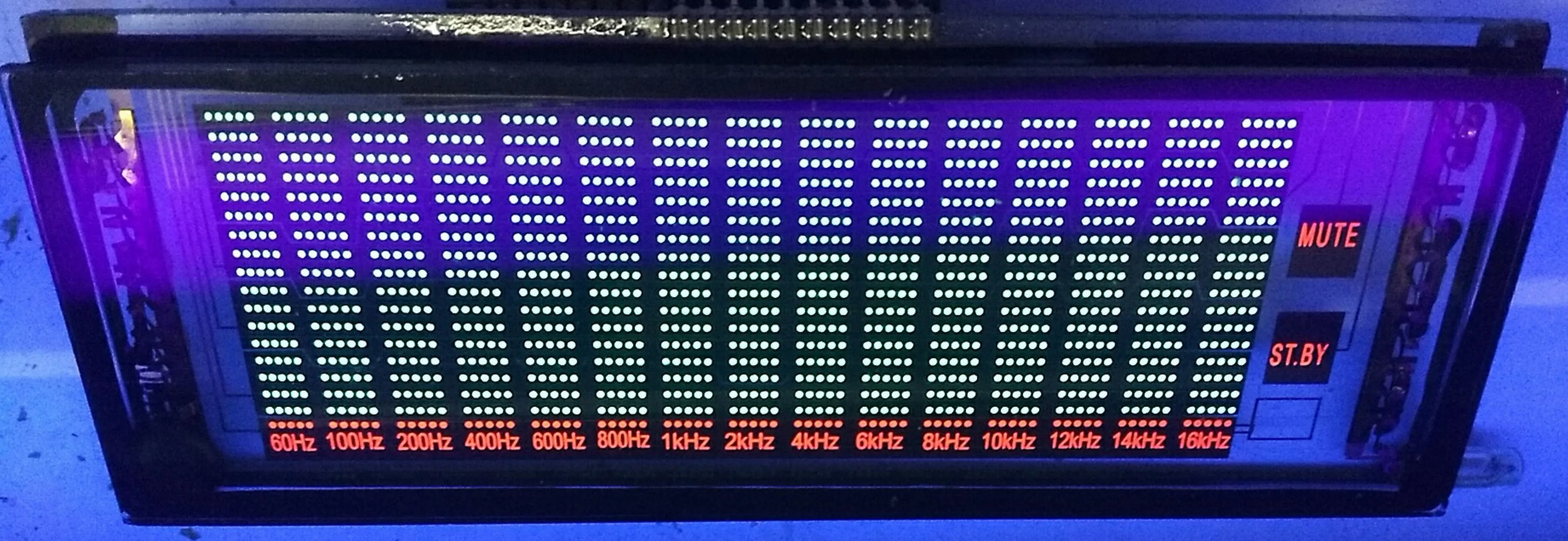 VFD Fluorescent Display Kit (7806A12) for Multimedia Speakers and Amplifiers (using 12V Stable)