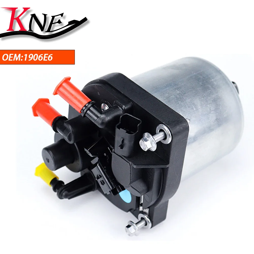 Carcasa de filtro de combustible 1906E6 9809757980 con filtro para Peugeot 207 diésel 1,4 HDi 1,6 HDi Citroen Berlingo C3 C4 diésel 1,6 HDi