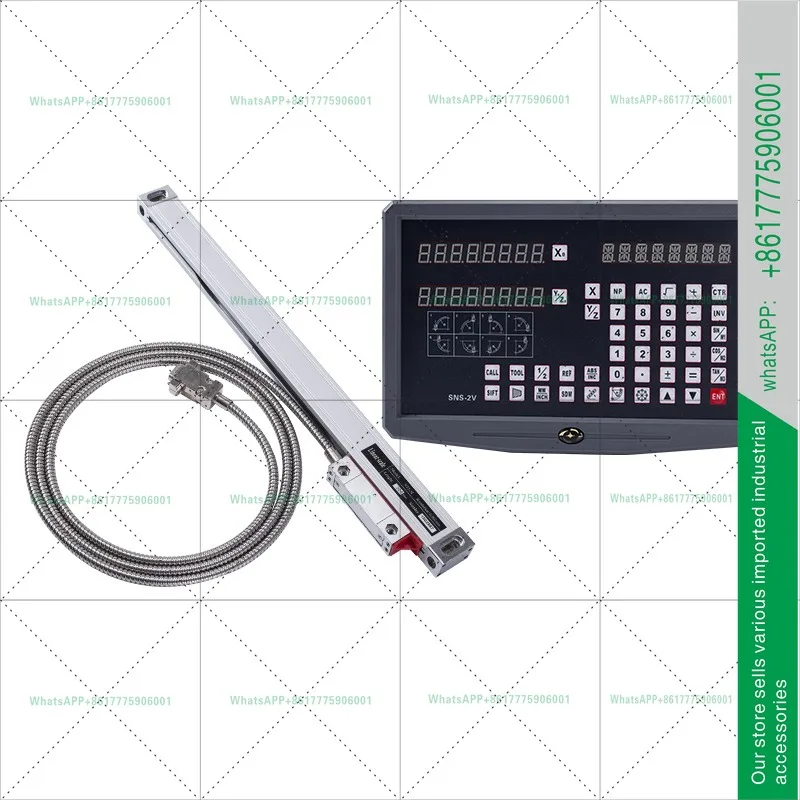 High Precision Grating Ruler Digital Display TableMachine Instrument Ruler Imager Resolution 0.001mm Electronic Ruler
