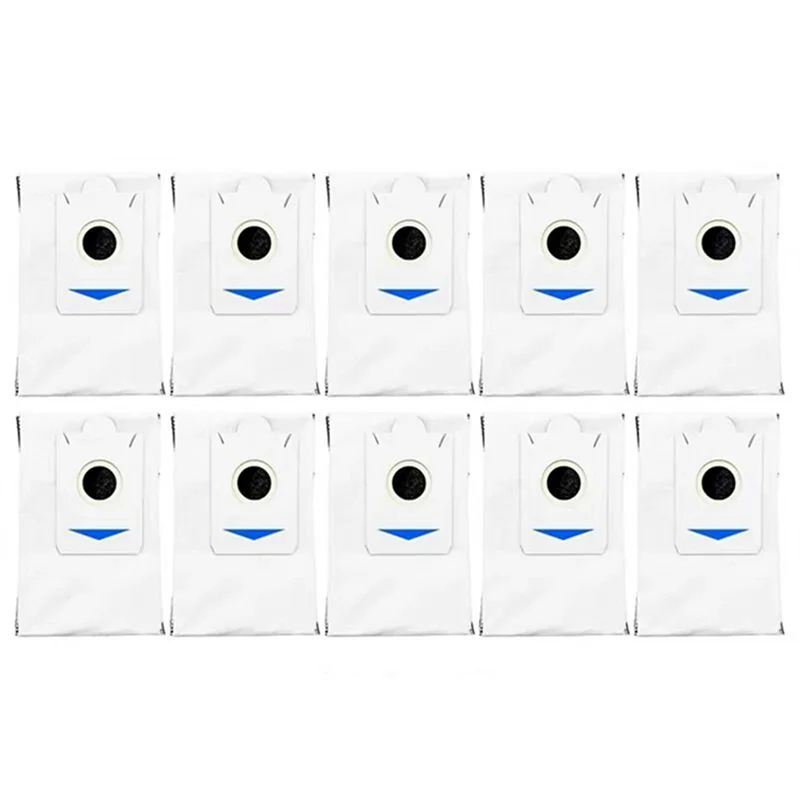BAAN-10PCS Replacement Vacuum Cleaner Dust Bags For ECOVACS DEEBOT X2 Omni X2 Pro Vacuum Cleaner Replacement Accessories