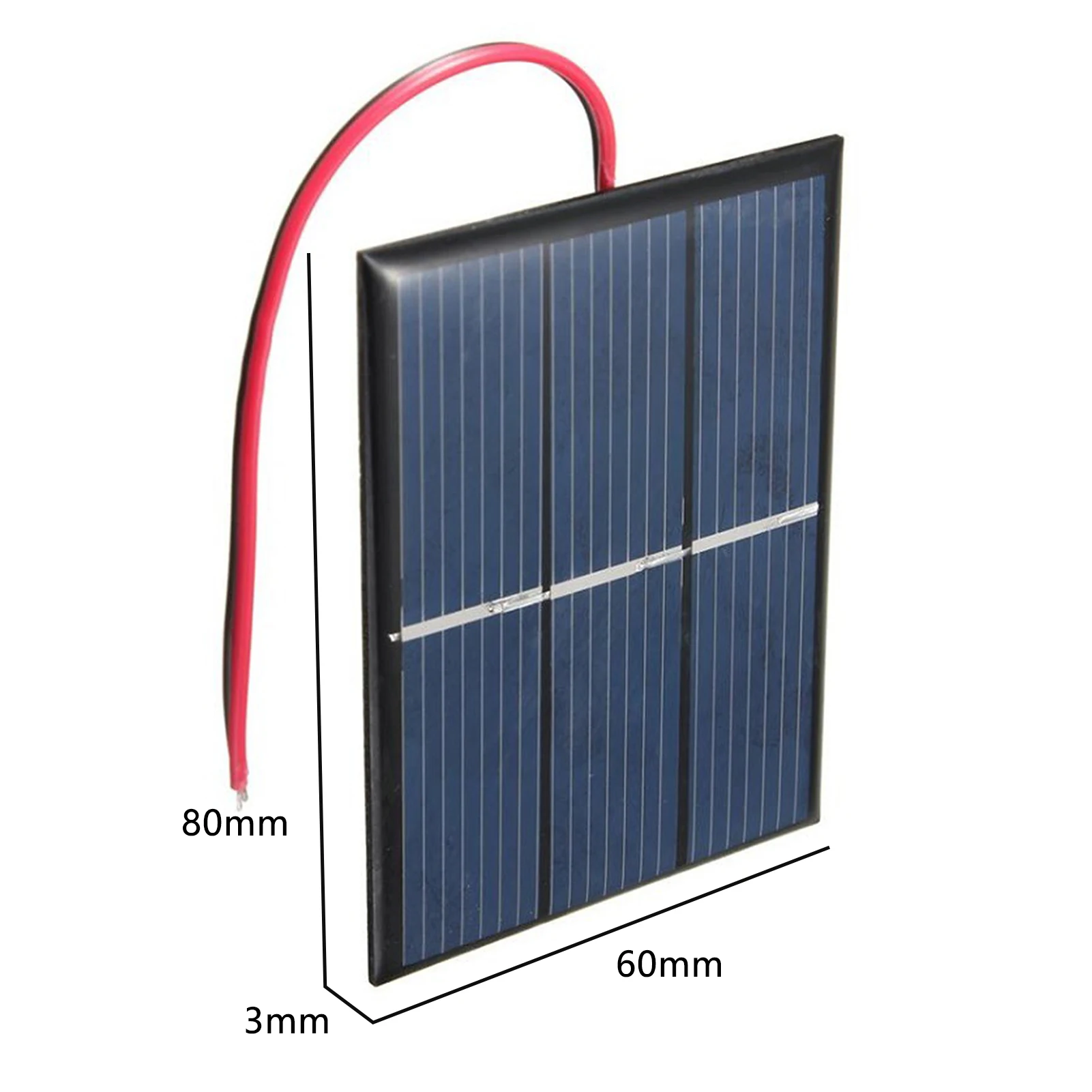 2/3/5 0 65W Battery Solar Panel High Conversion Rate Efficiency Output Suitable for Small Power Appliances