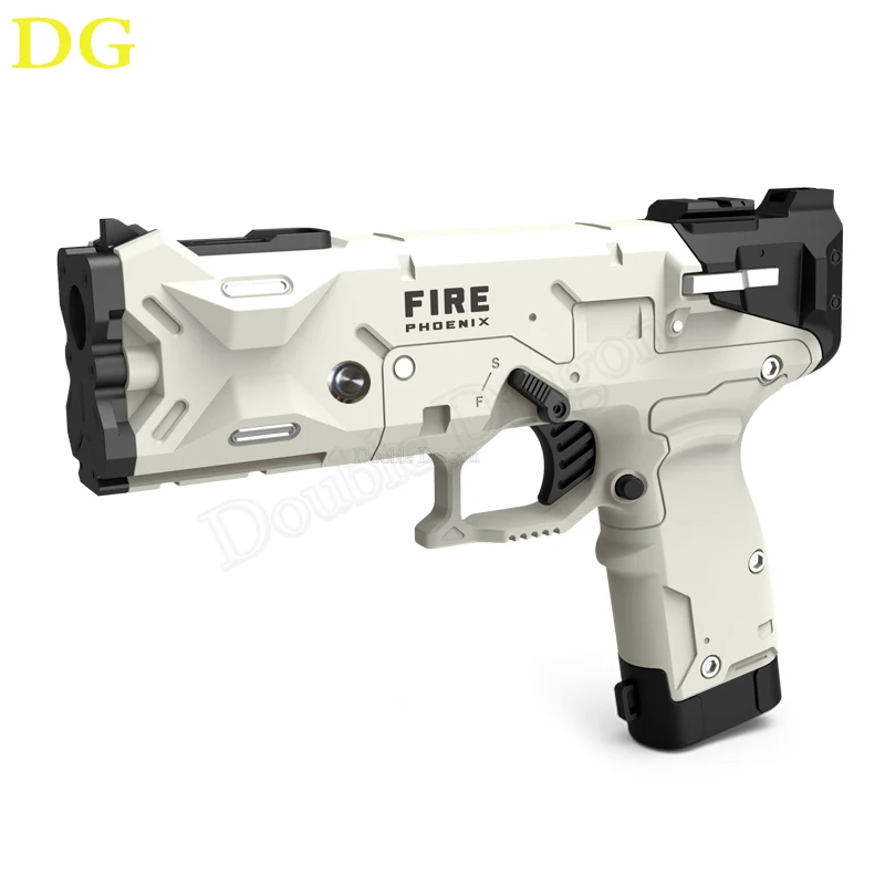 Fire Phoenix Light Gun With 4 LED Sensor Motor Vibration and Recoil USB DIY Arcade Game for PC Emulator Shooting Gamepad