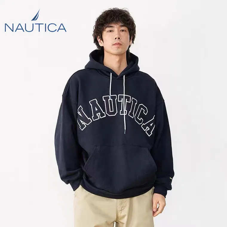 2026 Nautica brand cross-border hot selling motorcycle equipment men's armored hooded sweatshirt, women's cycling style