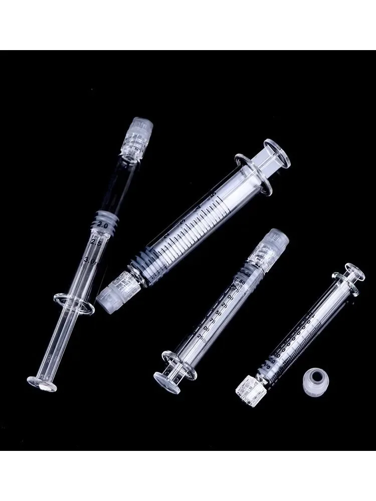 Glass Syringe Luer Lock Syringe Borosilicate Glass Prefillable Syringe