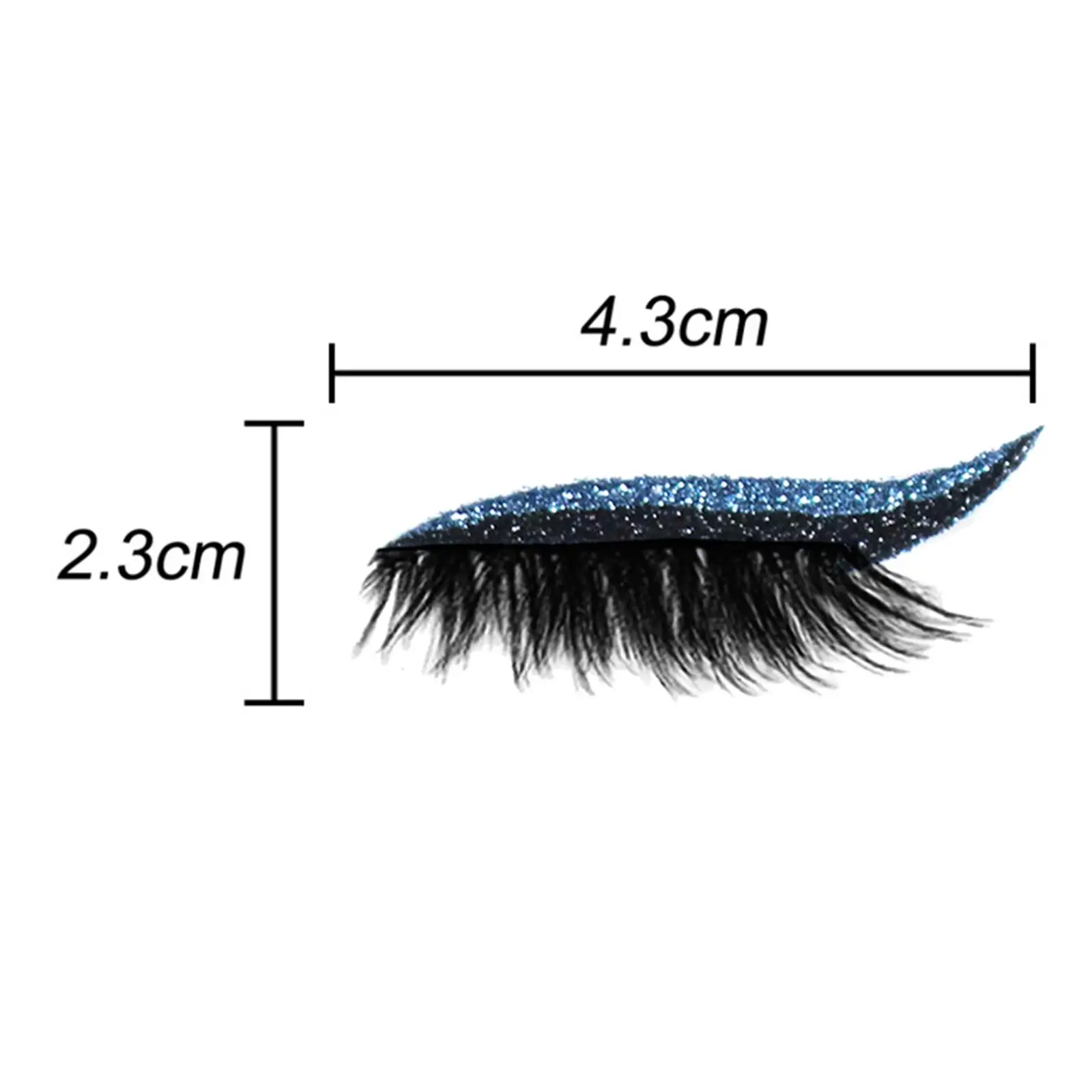 2-In-1 Eyelash Sticker Eye Makeup Stickers Make Up Tools Makeup Liner Sticker