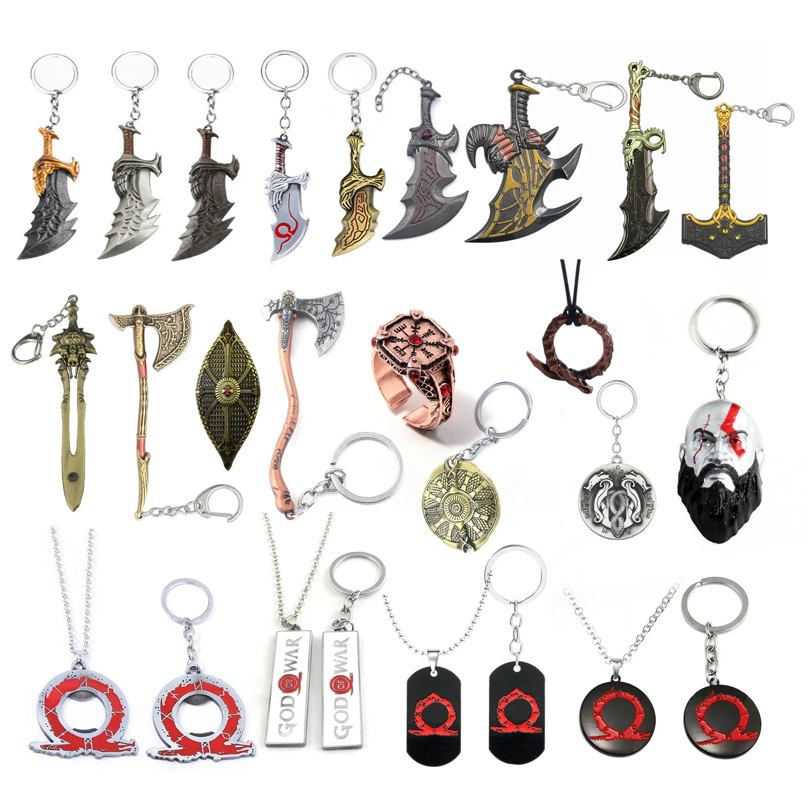 Free Cosplay Prop Patterns - Punk Fashion Jewelry God Of War