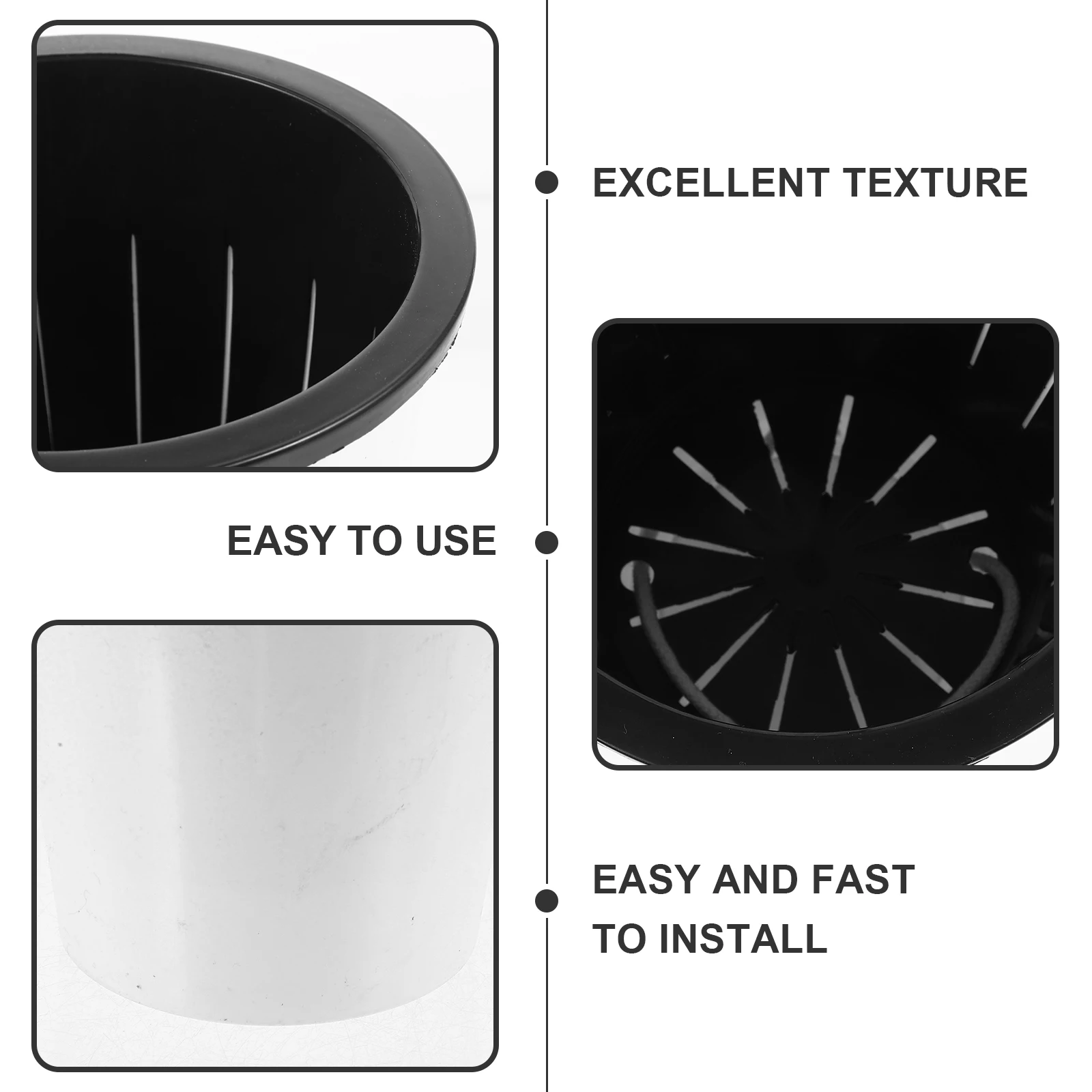 

Automatic Self Watering Flower Pot Durable Plastic Planters Indoor Outdoor Use Long Lasting Garden Supplies