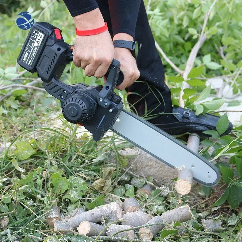 YYHC-Mini Diy Chain Saws Home Electric Orchard Tools Lithium Chainsaw