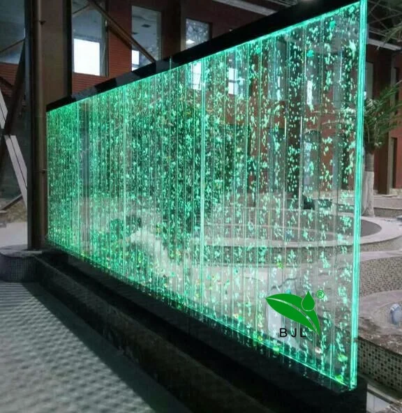 Customization.Customized Floor Standing Led Water Bubble Wall Screens & Room Dividers