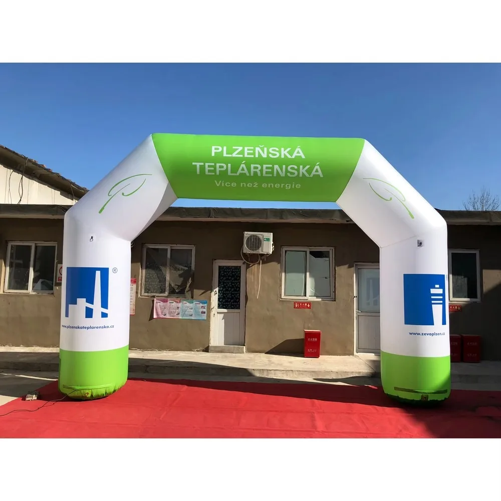 Inflatable Archway Custom Advertising Start Finish Line Colorful Event Arch for Race Run Game Business Promotion