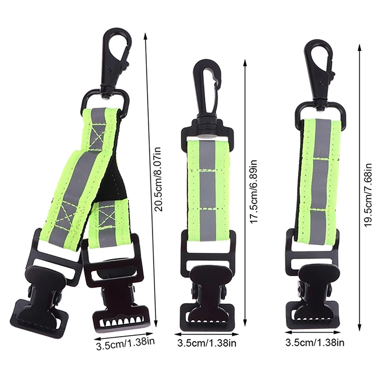(HB05)Glove Clips Firefighter Glove Strap Universal Gloves Holder With 1/2 Clip For Hanging Gloves Tool Bag Keeper