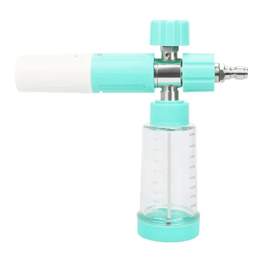 Car Wash Foam Lance Pot with Adjustable Dial and Quarter Inch Quick Connect for Pressure Washer