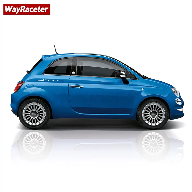 2 Pcs Door Side Fender Body Graphics Reflective Vinyl Decal For Fiat 500 Abarth Sport 595 695 500e 500c 500x 500s Accessories