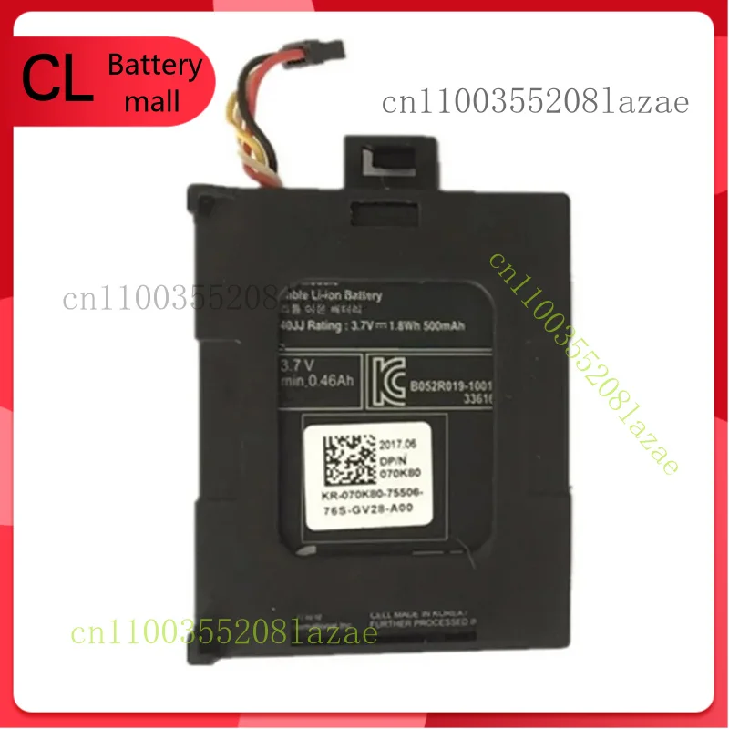 T40JJ 70K80 H132V Battery for PERC RAID H710 H710P H730 H810 H830 R520 R620 M620