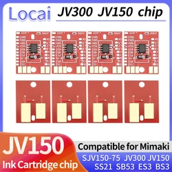 4pcs/6pcs Permanent Chip SS21 BS3 ES3 BS3 for Mimaki CJV150 CJV300 JV150 JV300 SJV150-75 inkjet printer ink Cartridge Chip