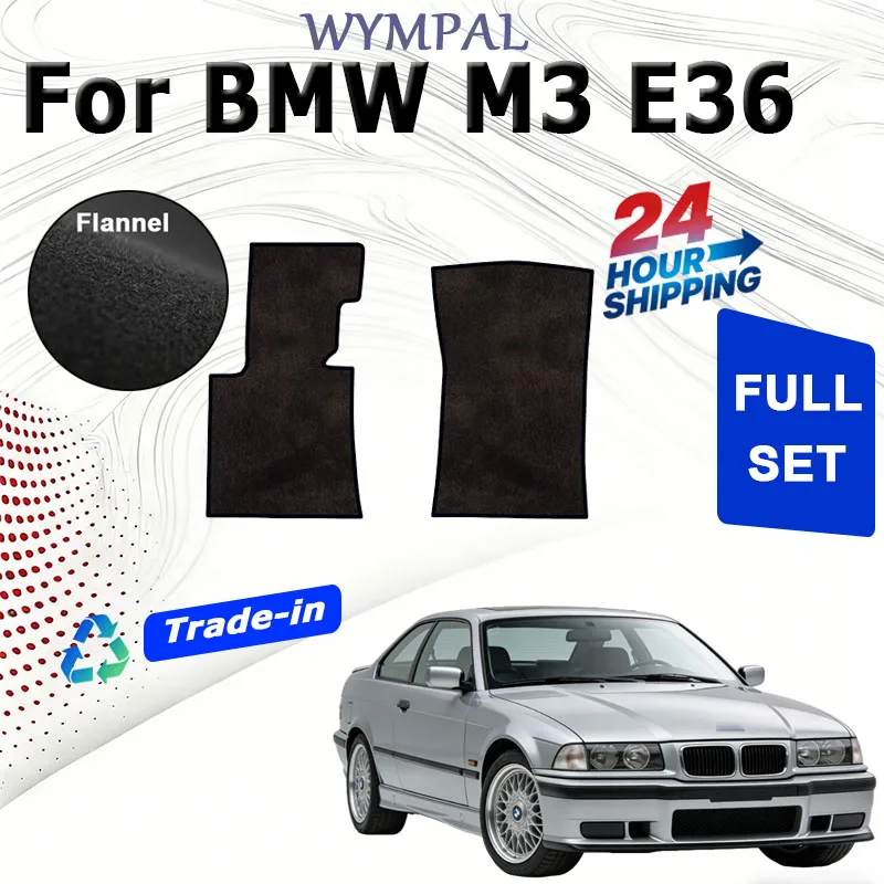 

Нейлоновые замшевые коврики для BMW M3 E36 GT 1993~1999 1994 1995 1996, комплект ковриков для пола автомобиля, велюровые коврики, покрытие для пола, панельные коврики.