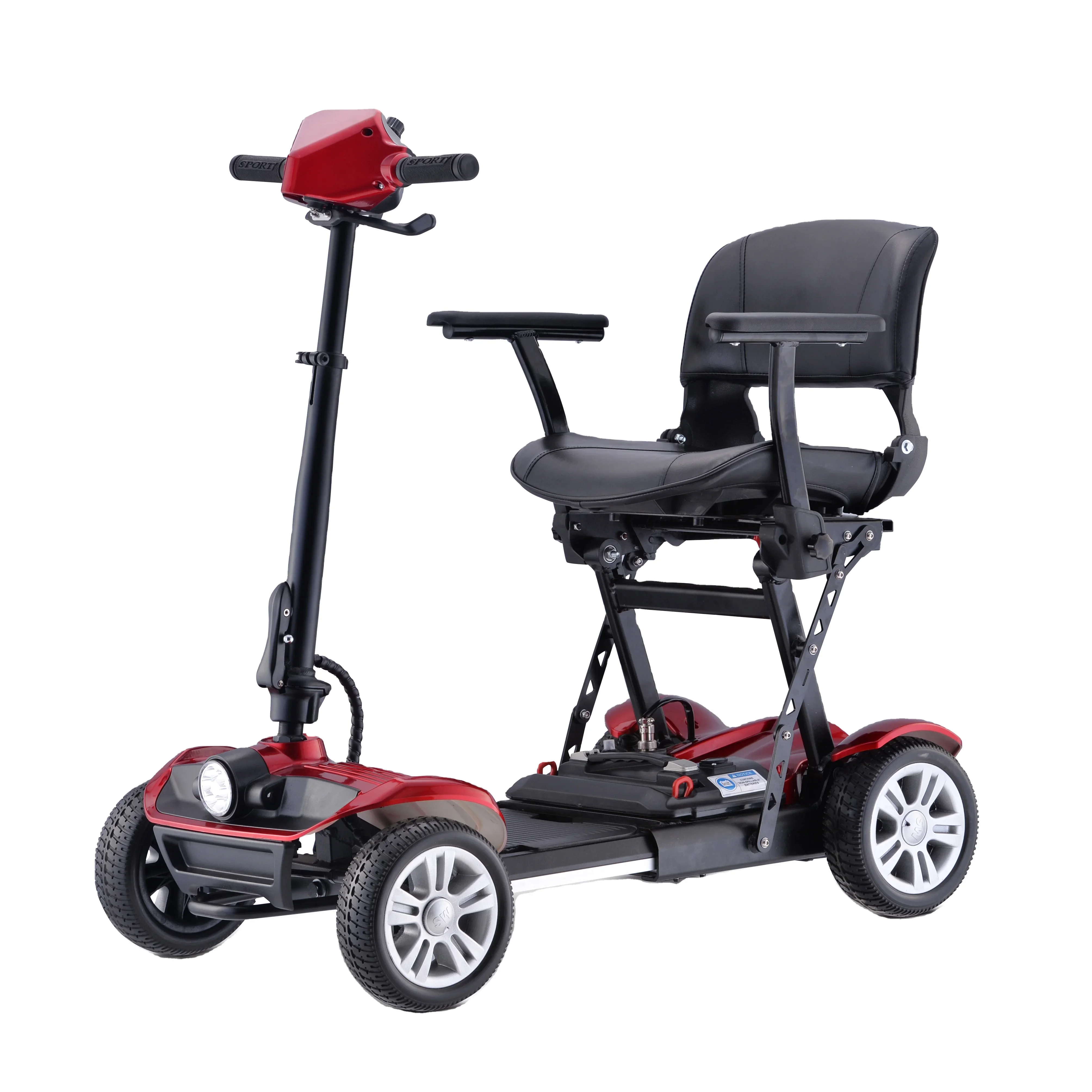 2024 Popular Products 4 Wheel Elderly Off Road Lightweight Mobility Scooter Portable Electric Mobility Scooter For The Disabled