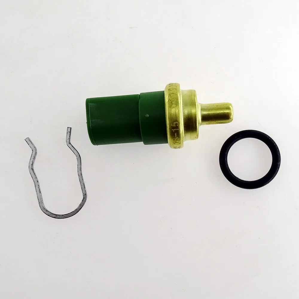 เซ็นเซอร์วัดอุณหภูมิน้ำหล่อเย็นเครื่องยนต์รถยนต์สีเขียว รุ่น 059919501A สวิตช์วัดอุณหภูมิน้ำ 4 ขา สำหรับ Audi A2 A3 A4 A6 TT VW Passat Golf 078919501C