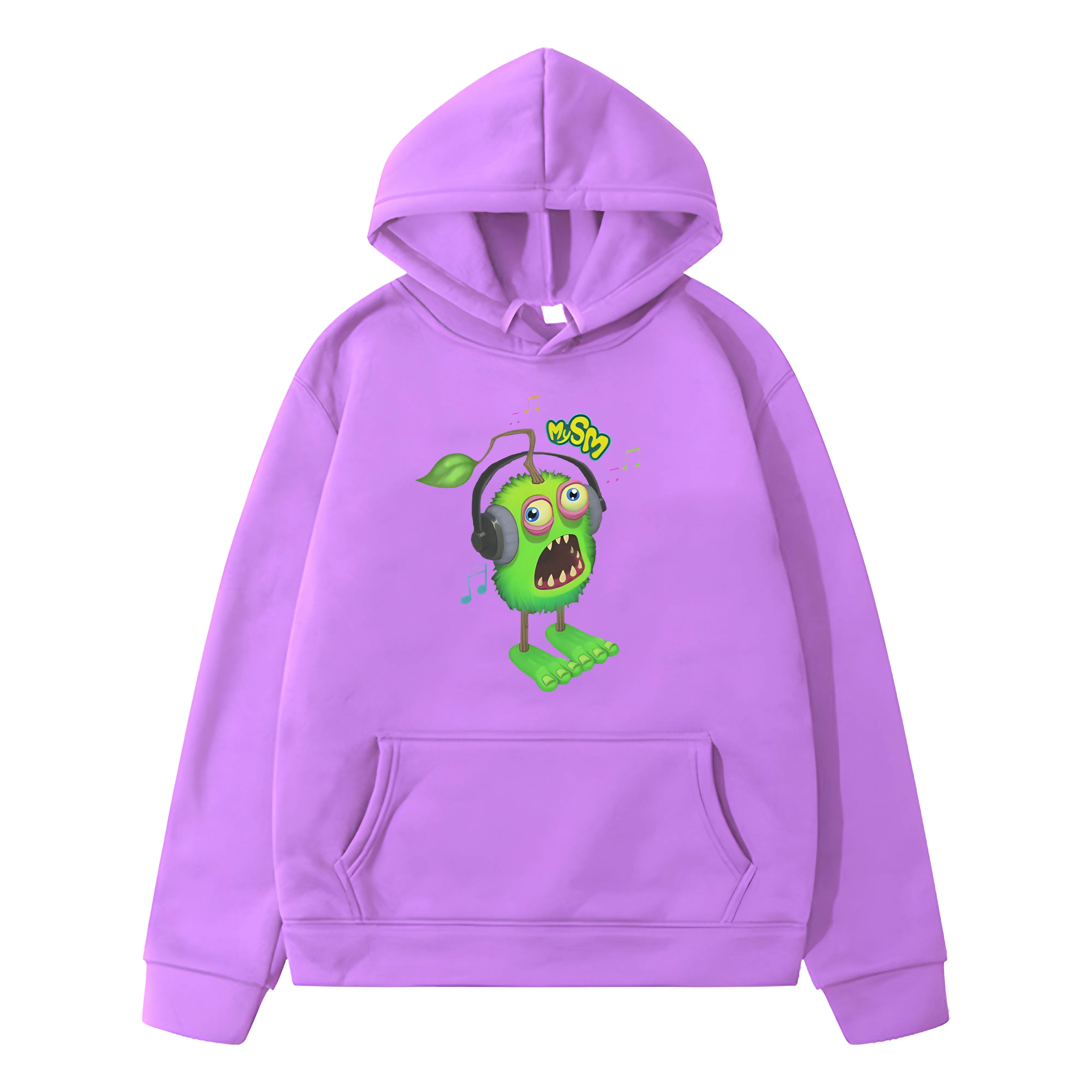 My Singing Monsters Hoodies Kawaii Comfortable Soft O-neck Sweatshirt Long Sleeve Boys/Girls Children Pullover kids clothes