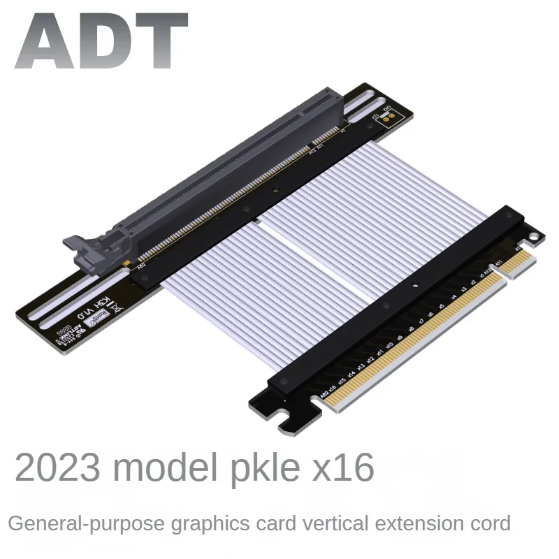 

ADT Graphics Card Extension Cable Supports the ATX Large Chassis PCIe 4.0 5.0x16 Industrial Foreign trade server level