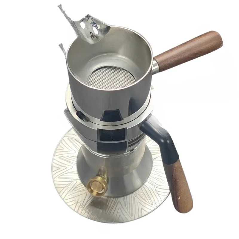 9Bar Pro Italian Coffee Pot High Pressure Stainless Steel 316 9barista Jet Steam Extraction