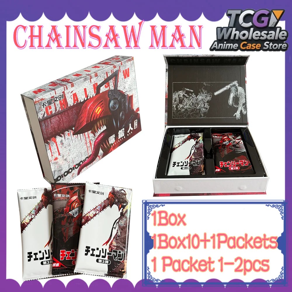 新しいチェーンソーマン-tcg-ヒットアニメゲームカジュアルファッションレアカードアニメフィギュアバトルカードコレクションカードおもちゃギフト