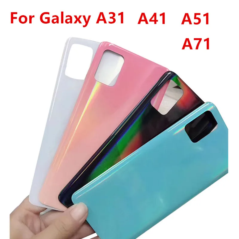 Housing For Samsung Galaxy A31 A41 A51 A71 2020 Battery Cover Repair Replace Back Door Rear Case A315 A415 A515 A715