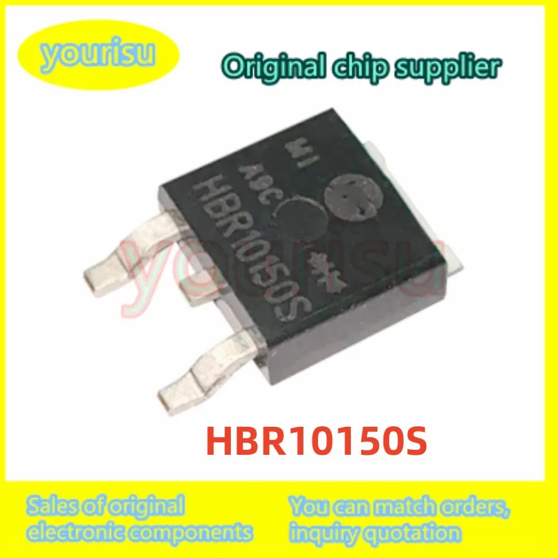 

10 шт./лот, новый оригинальный HBR10150 HBR10150S, диод Шоттки, патч TO-252